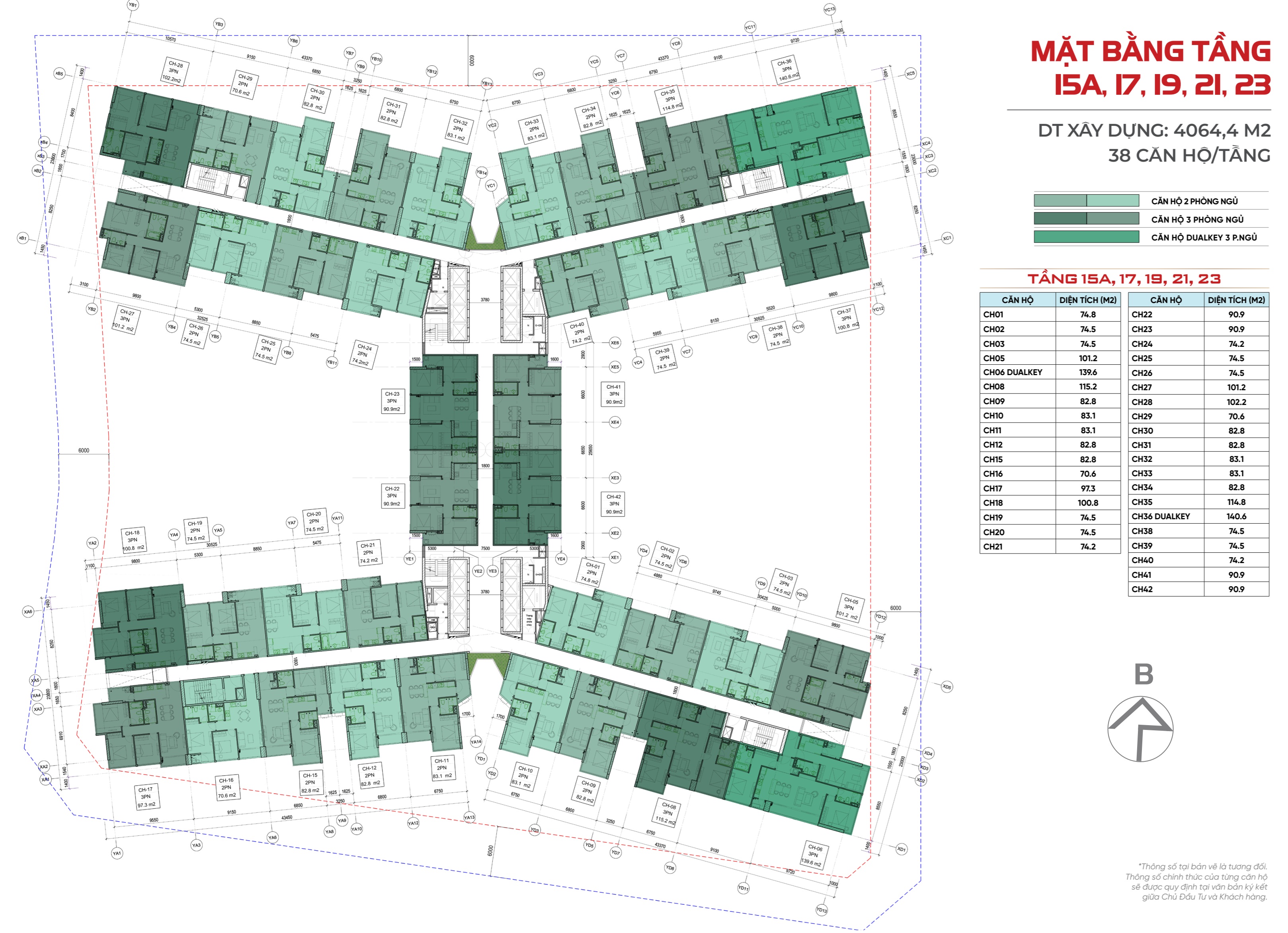 mặt bằng sunshine river park