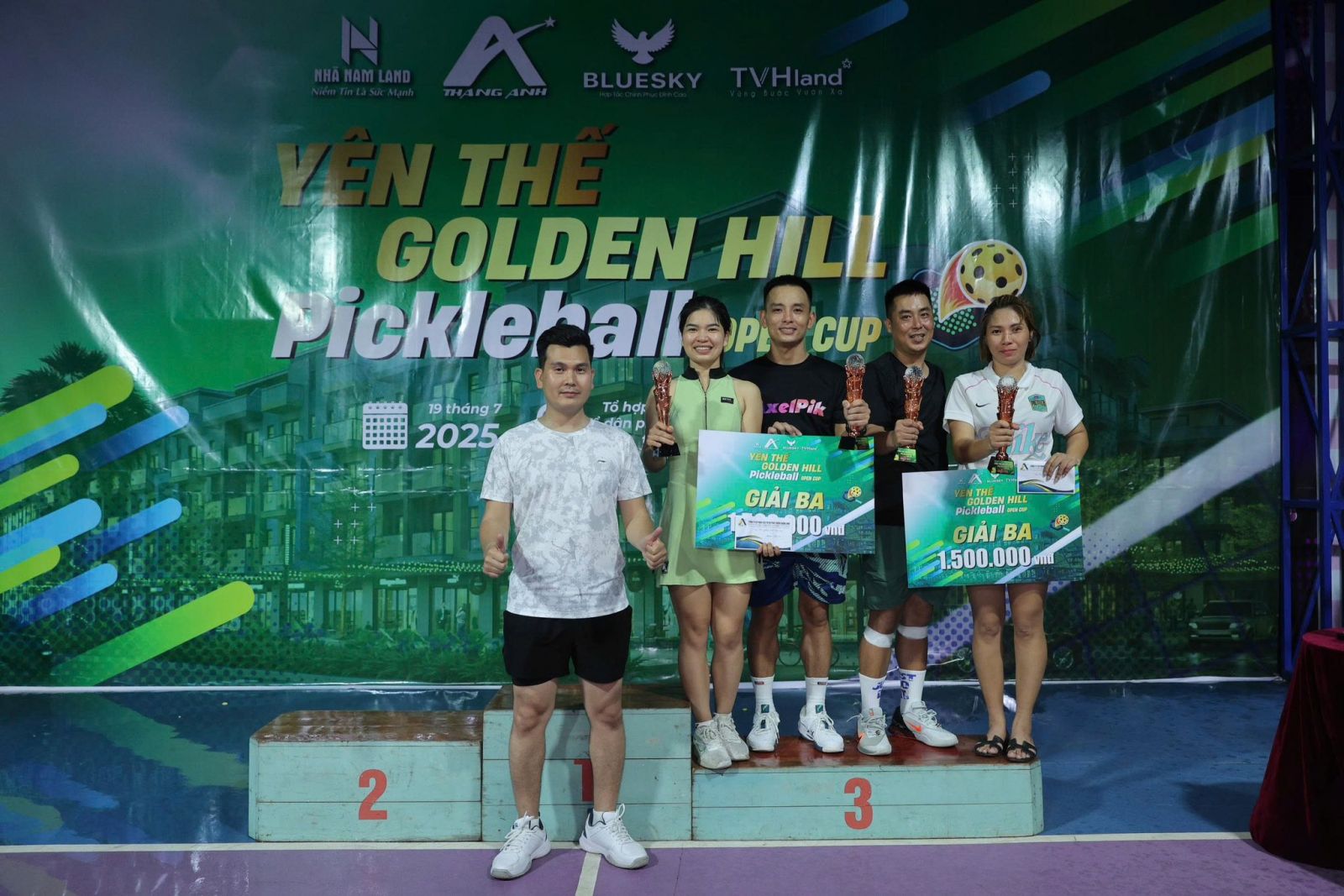 TỔNG KẾT GIẢI ĐẤU PICKLEBALL YÊN THẾ GOLDEN HILL OPEN CUP 2025