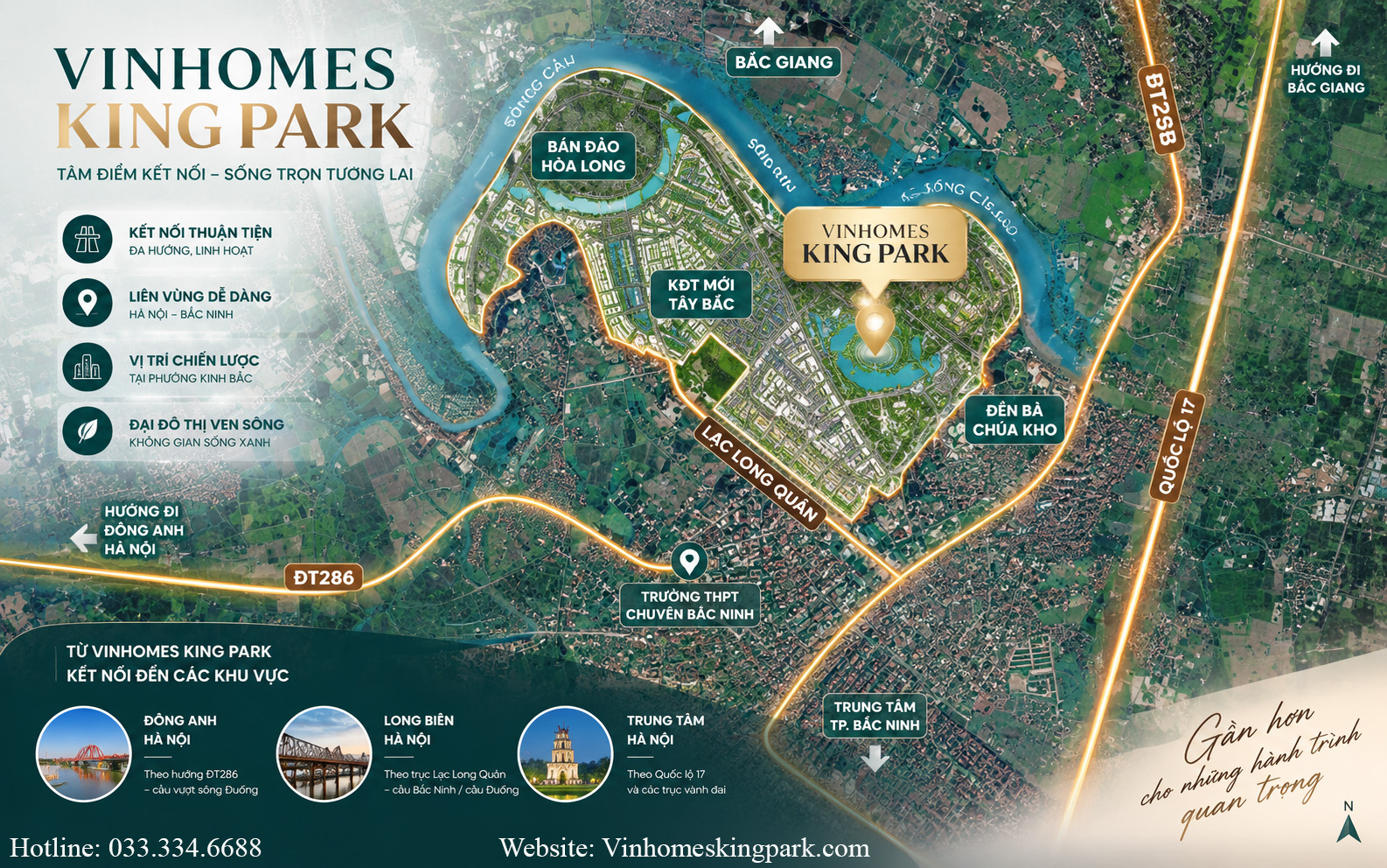 vị trí vinhomes king park